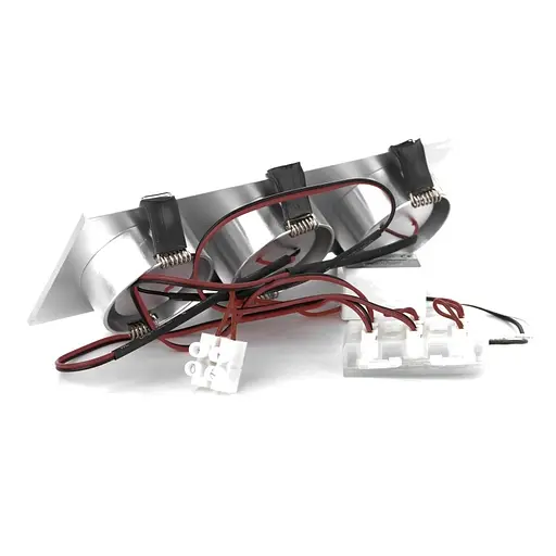 Светильник точечный Brille LED-107/3W BA IP40 Brush Aluminium 45&apos; 103108 - фото 3