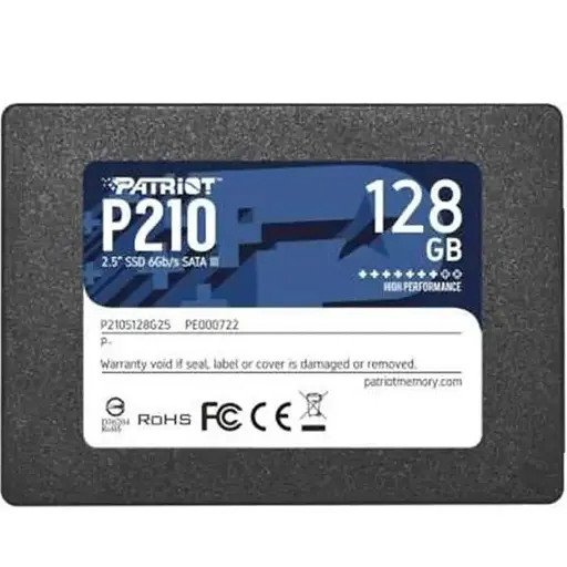 SSD накопичувач Patriot P210 128GB 2.5" SATAIII TLC (P210S128G25)