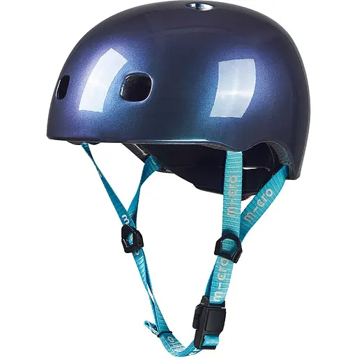 Захисний шолом Micro розмір M неохромовий синій (AC2288BX) - фото 1