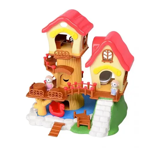 Ігровий набір будиночок лісовий з меблями і фігурками IF259