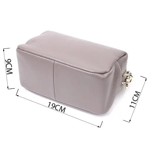 Женская сумка Vintage с двумя ремнями из натуральной кожи 19х11х9 см sum0028987 - фото 3