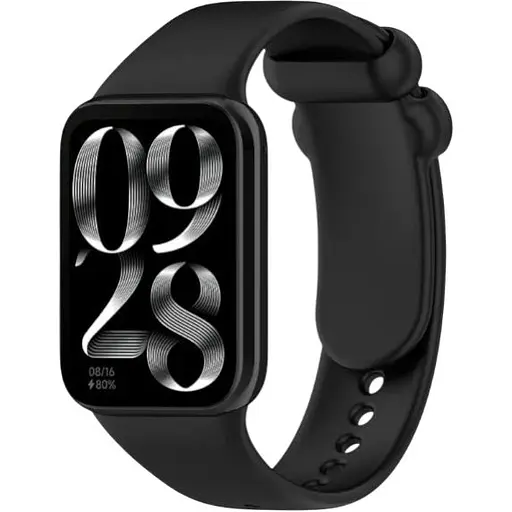 Ремінець DK для Xiaomi Mi Band 8 Pro Silicone Sport Band (017124) (black)