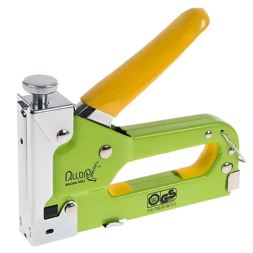Степлер будівельний Alloid Building Tools для скоб 4-14 мм + 200 скоб 8 мм (SG-41401) - фото 1