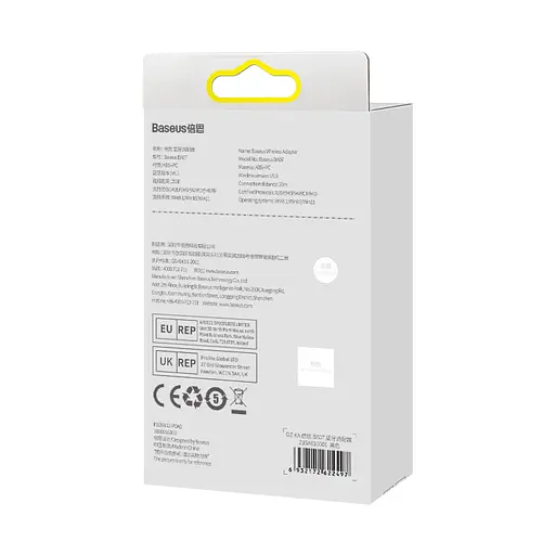 Адаптер Bluetooth Baseus BA07 Wireless Adapter Black - фото 9