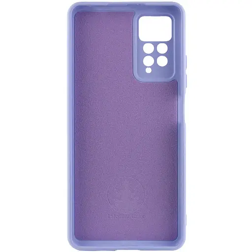Чохол Silicone Cover Lakshmi Full Camera (AAA) для Xiaomi Redmi Note 11 Pro 4G/5G / 12 Pro 4G Бузковий / Dasheen - фото 2