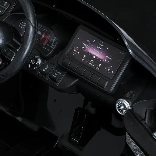 Електромобіль дитячий M 5098EBLRS-2 з MP3 Bluetooth пультом 2 4G та EVA колесами чорний - фото 7