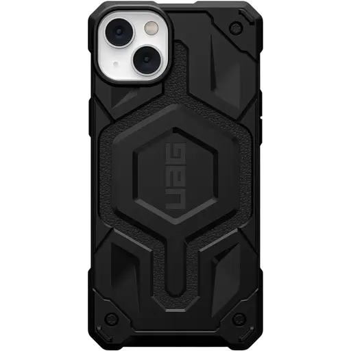 Оригінальний протиударний чохол UAG для iPhone 14 Plus/15 Monarch Pro MagSafe Black 114029114040