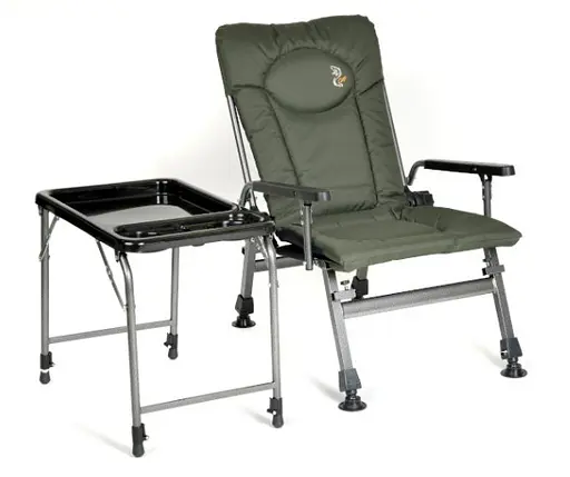 Столик рибальський M-Elektrostatyk ST5 складний з регульованими ніжками - фото 4