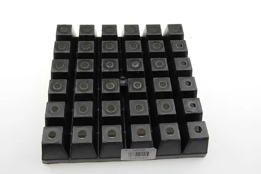 Кассета для рассады на 36 ячеек 19.5 × 19.5 × 4.5 см Черный 88090 - фото 3