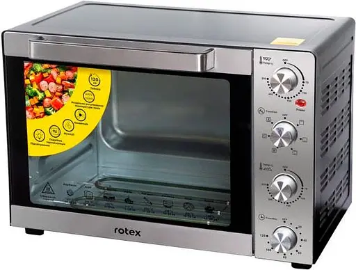 Настільна електрична духовка Rotex ROT652-CB [90170] - фото 2