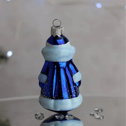 Елочное украшение Санта Шоп Снежной стекло (4820001155112) - фото 4