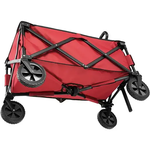 Тележка туристическая Outtec складная красная - фото 5