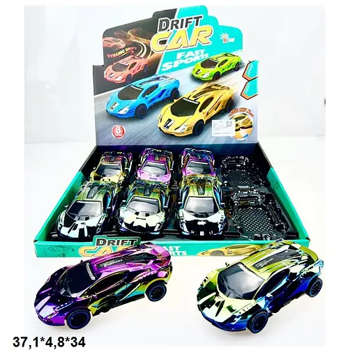 Легковая, 2026-08H+, инерционная, дрифт (В ассортименте) - фото 2