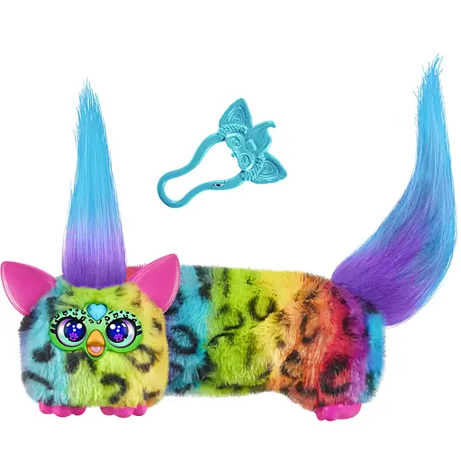  Игрушка интерактивная Furby DJ Furblets Rain-Bow-Kat Mini Electronic Plush Toy (G1783)