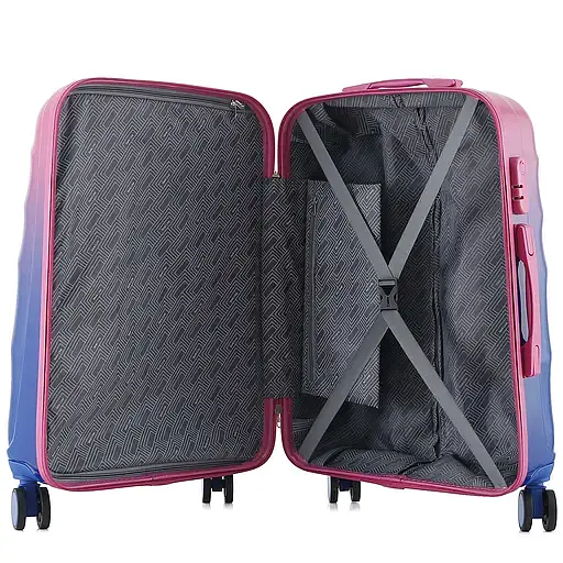Чемодан Semi Line 25" M Rose/Blue Gradient (T5650-2) - фото 3