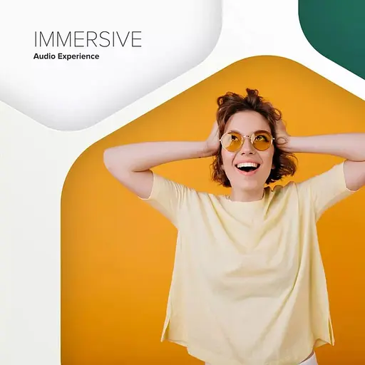 Навушники Canyon TWS HEXAGON 7 TWS ANC+ENC Wireless Charge White Beige (CNS-TWS7WB) - фото 4