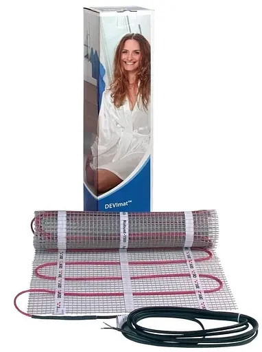 Теплый пол DEVI двухжильный мат Comfort 150T 1 м2 83030562 - фото 1