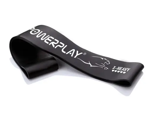 Гумки для фітнесу PowerPlay 4113 Mini Power Band Set набір із 3 шт. (опір від 10-20 кг) (PP_4113_3in_B/R/B) - фото 3