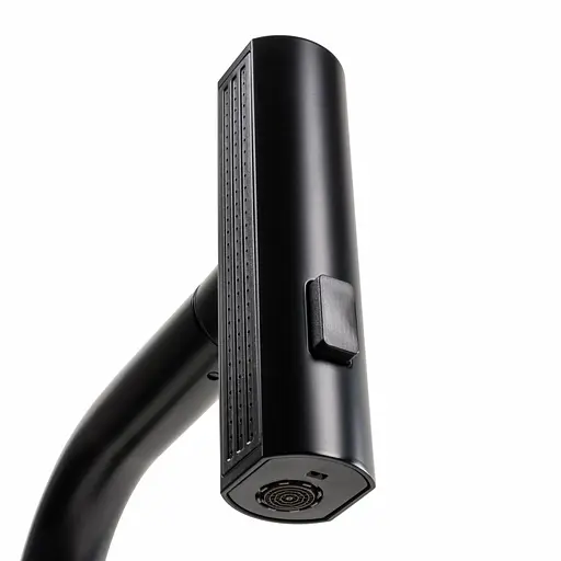 Змішувач для кухні XK09B Platinum PVD чорний - фото 3