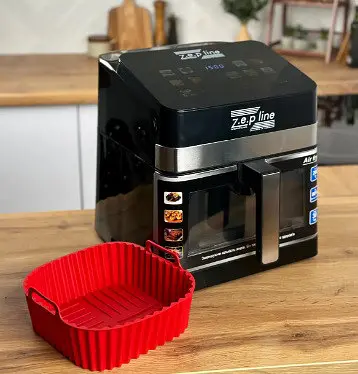 Аэрофритюрница-аэрогриль Zepline ZP-00343 объем 13 л, 12 режимов, смотровое окно, 4200 Вт - фото 5