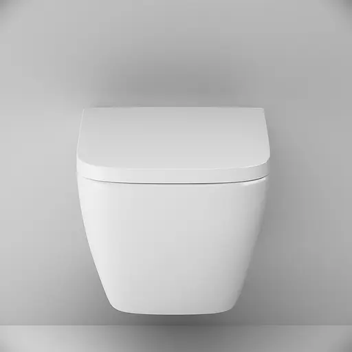 Унитаз подвесной FlashClean Am.Pm Gem с сиденьем микролифт белый C901701SC, Белый - фото 4