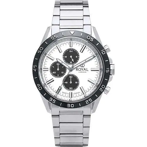 Мужские водонепроницаемые наручные часы Royal London 41411-05 кварцевые