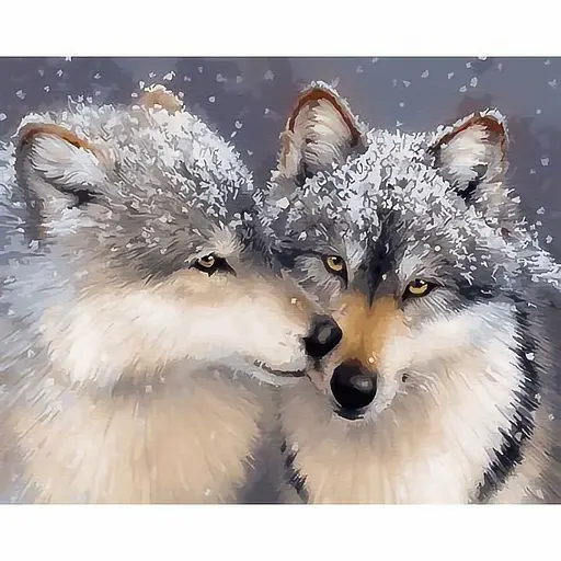 Картина за номерами Ніжне почуття Brushme 40x50 см кольорова 000277753