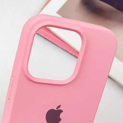 Чохол Epik Silicone Case Full Protective AA для Apple iPhone 15 Pro Max 6.7 Рожевий/Light pink - фото 3