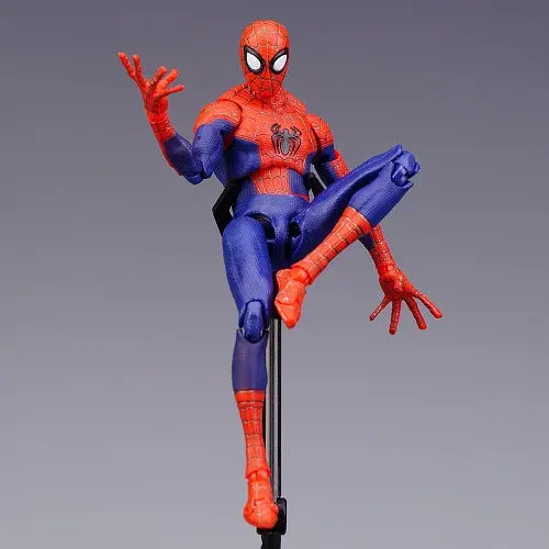 Рухома колекційна фігурка Spider-Man: Into the Spiderverse Піте Б. Паркер - фото 3