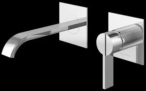 Смеситель для умывальника Kohlman Dexame chrome + BOX скрытого монтажа QW180D Хром - фото 2