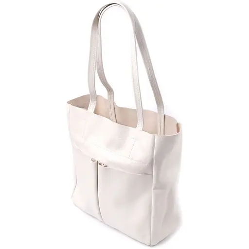 Сумка-шоппер Shvigel из натуральной кожи 29х30х12 см sum0027040 - фото 1