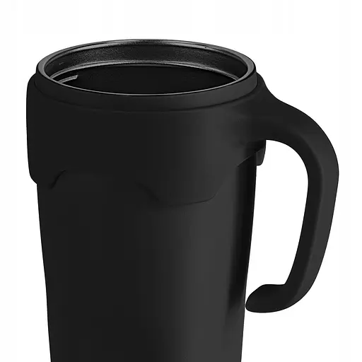 Термокружка Mountain Goat со соломинкой 0.65 л Black (P-5905973406123) - фото 5