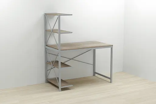 Компьютерный стол Ferrum-decor Джек 75x140x60 Серый ДСП Сонома Трюфель (FRD-104418)