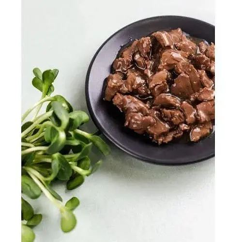 Влажный корм Savory для взрослых кошек лосось с горошком в соусе пауч 85 г - фото 2