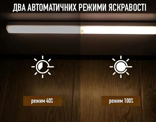 Сенсорная лампа LED Strip sensor light 500mm (warm white) - фото 3