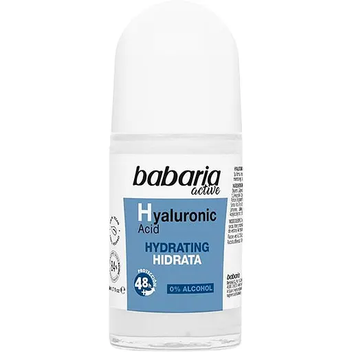 Дезодорант роликовий Babaria Hyaluronic Acid Hydrating Deodorant 50 мл  - фото 1