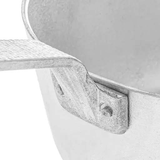 Алюминиевый сотейник с литыми ручками, рифленым дном и крышкой 2.5 л, Полімет 81425 - фото 8