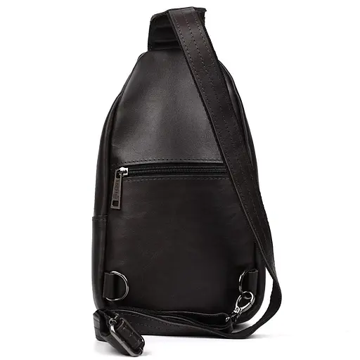 Кожаная сумка-слинг Tarwa 27х18х5 см sum0025569 - фото 2