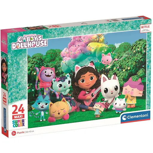 Пазл Clementoni Мaxi Gabby's Dollhouse 24 элемента (28520) - фото 1
