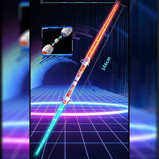 Выдвижной световой меч Light Chaser 500mAh (0.83m) Red - фото 6