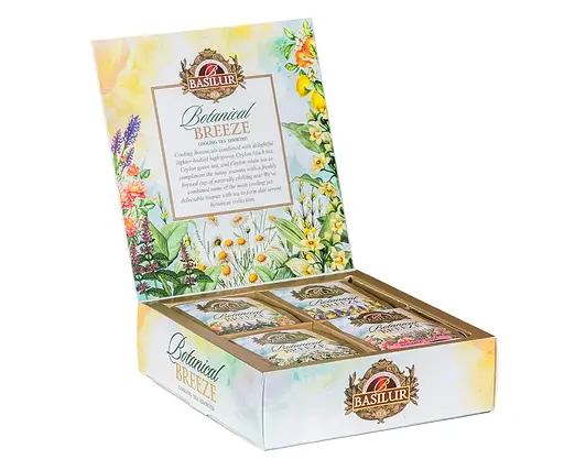 Чай чорний і зелений Basilur Подих природи Асорті 40 саше 65г - фото 2