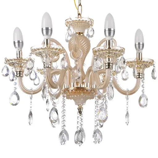 Люстра свеча Brille подвесная хрустальная E14 G (BCL-450S/6) - фото 2