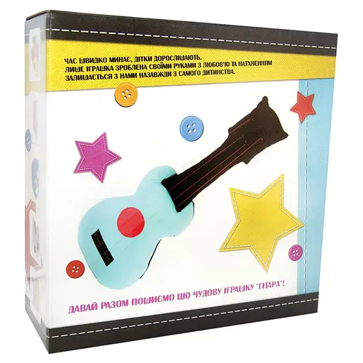 Набор для творчества шьем сами "Гитара" іп-05 размер 50 х 22 см - фото 3