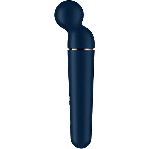 Вибромассажер Satisfyer Planet Wand-er Blue/Rosegold - фото 2