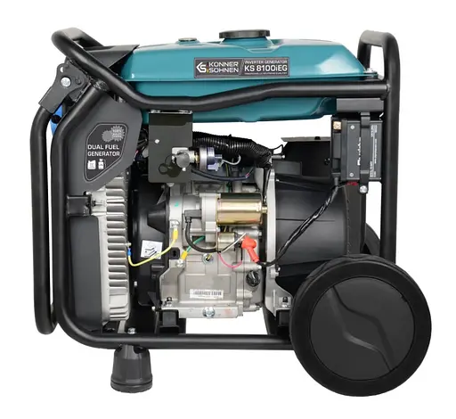 Інверторний генератор газ/бензин Konner&Sohnen 8/8.5 кВт KS 8100iE G - фото 5