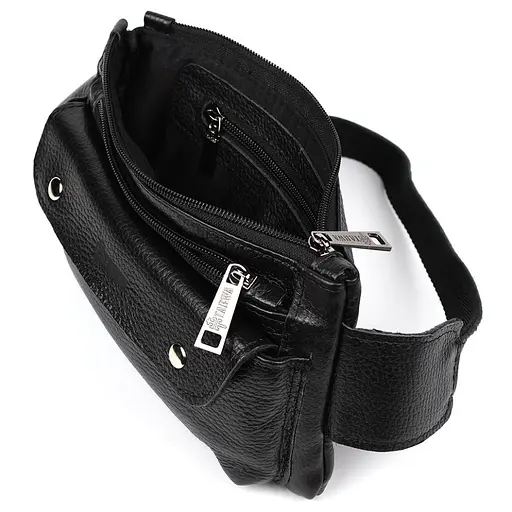 Шкіряна бананка Tarwa 24х15х3 см sum0025656 - фото 2