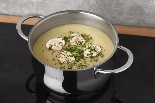 Кастрюля Ardesto Black Mars 2.3 л 18 см нержавеющая сталь (AR0723S) - фото 6