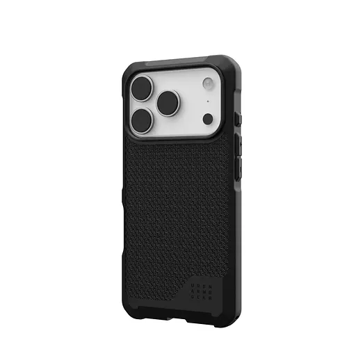 Чехол для мобильного телефона UAG iPhone 17 Pro Metropolis LT MagSafe Kevlar Black (114517113940) - фото 4