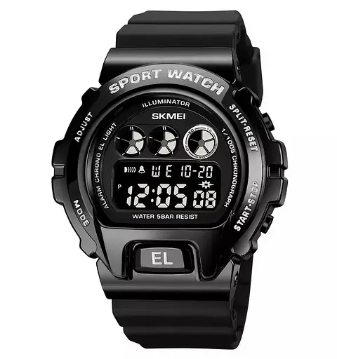 Чоловічий наручний годинник Skmei 1905 Чорний
