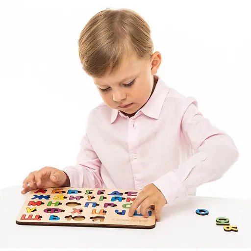 Пазл-сортер GoodPlay Абетка веселка (PS-4-005) - фото 6